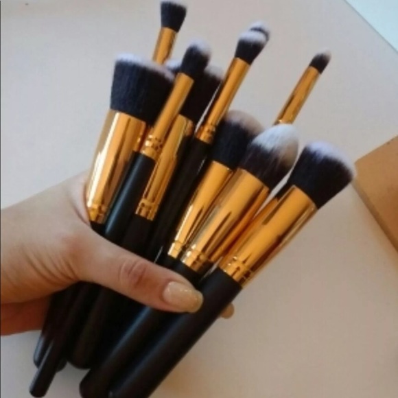 New 10pcs makeup brushes set - Picture 2 of 3